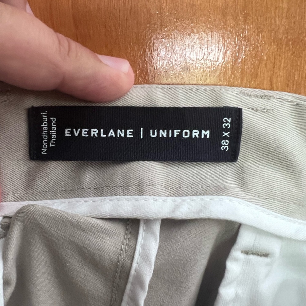 Everlane performance Chino uniform series